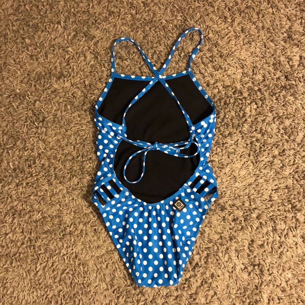 Jolyn tie-back onesie swimsuit